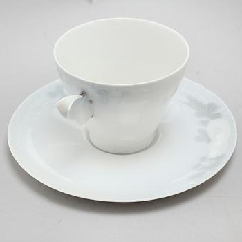 A porcelain set of tableware of 41 pcs "Midsummer Night's Dream", Royal Copenhagen, 20th century.