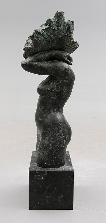 SKULPTUR, brons, Eilif Mikkelsen, Norge.