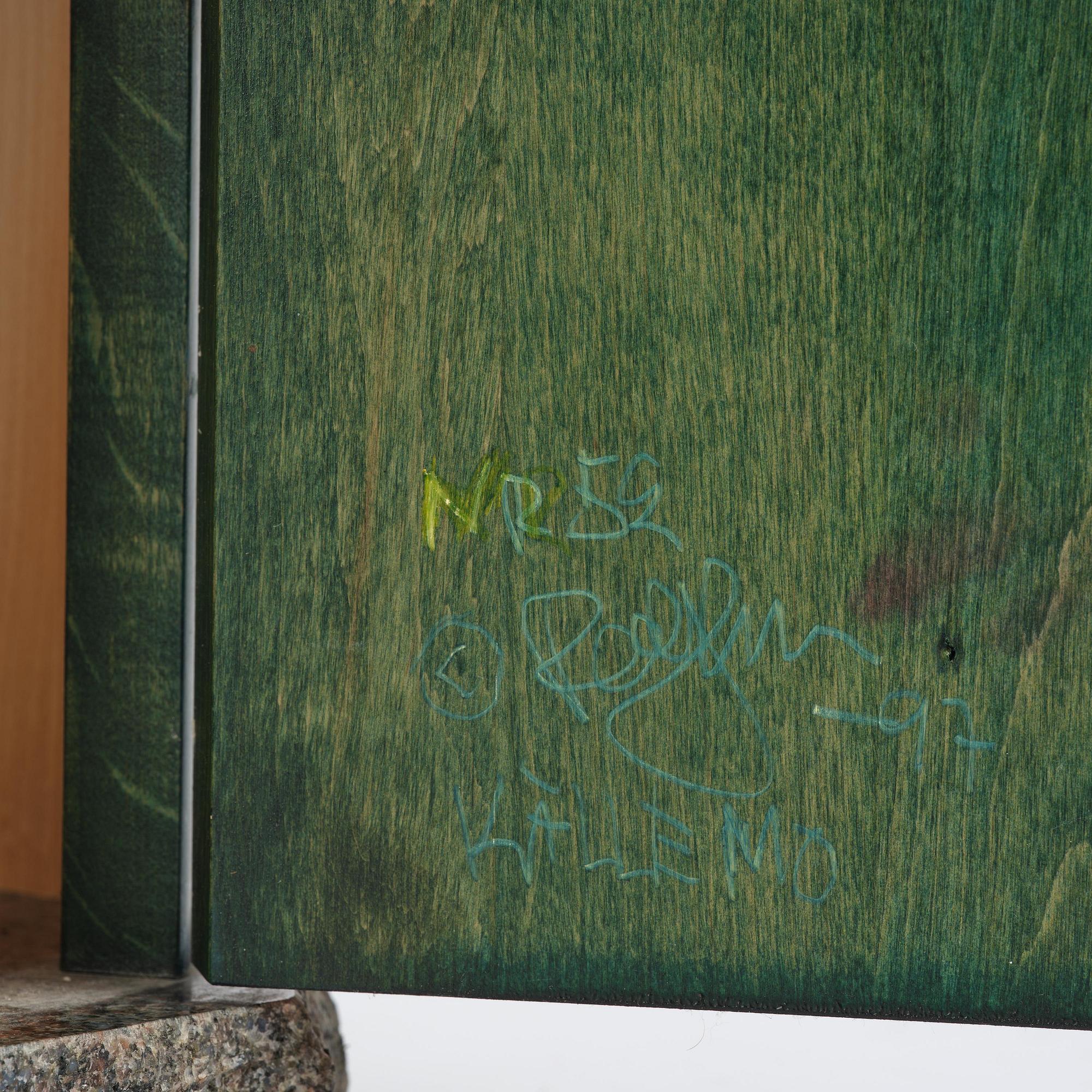 Rolf Hanson, a "Pelare" cabinet, ed. 52/90, Källemo, Värnamo, 1997.
