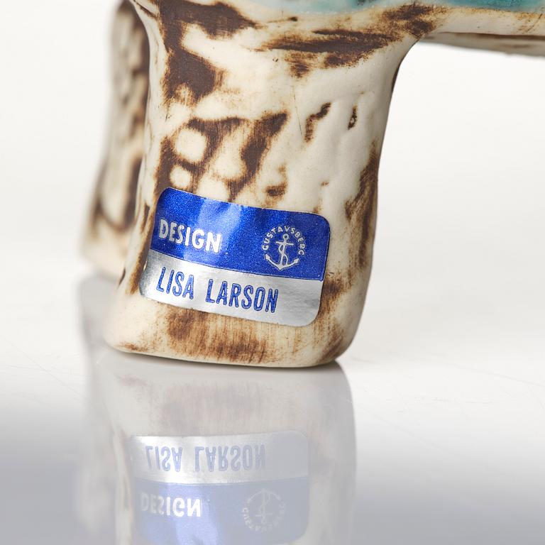 Lisa Larson, figurin, stengods, "Varan", ur serien "Jura", Gustavsberg.