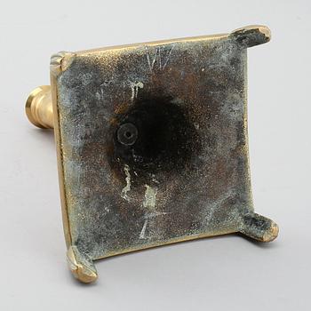 LJUSSTAKE, brons, 1600-tal.