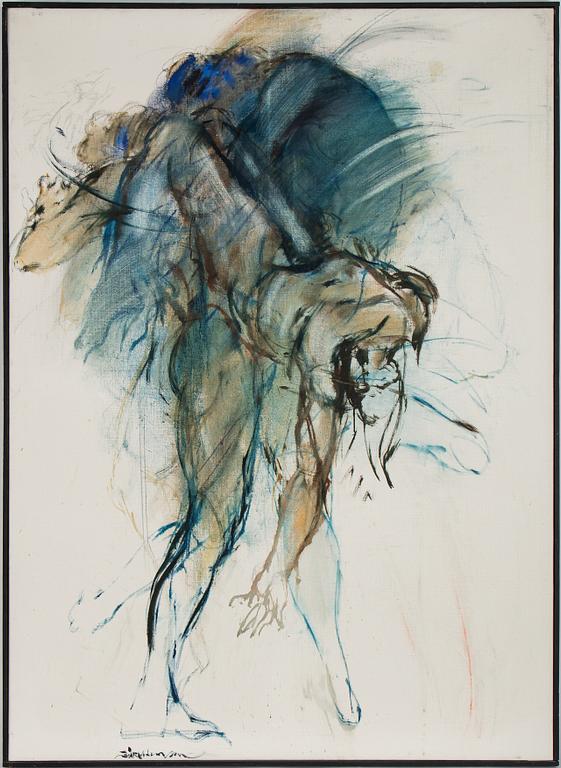 Bo Åke Adamsson, oil on canvas, signed.