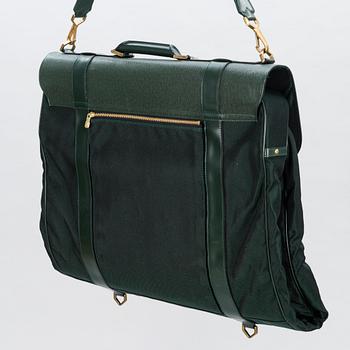LOUIS VUITTON, TAIGA and NYLON GARMENT BAG.