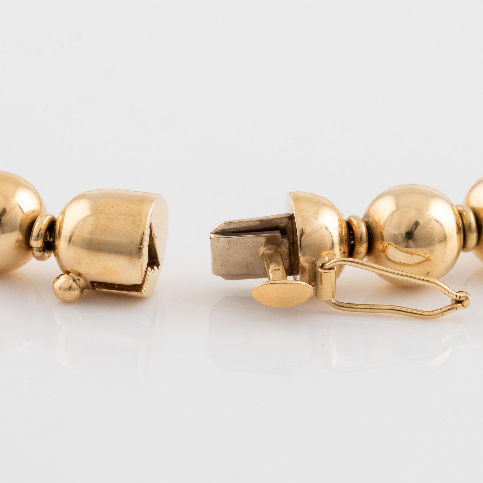 Collier 18K guld.