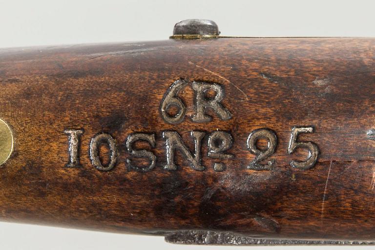 FLANKÖRPISTOL, med slaglås, 1800-tal, märkt 1816.