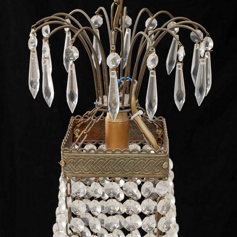 Chandelier, circa 1900.