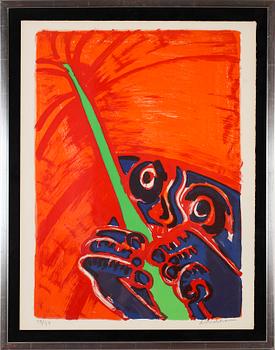 BENGT LINDSTRÖM, färglitografi, signerad och numrerad 39/90.