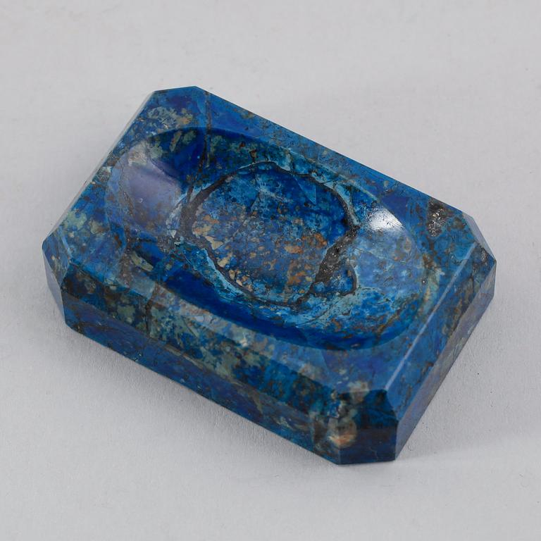 SALTKAR, lapis lazuli, sannolikt omkring år 1900.