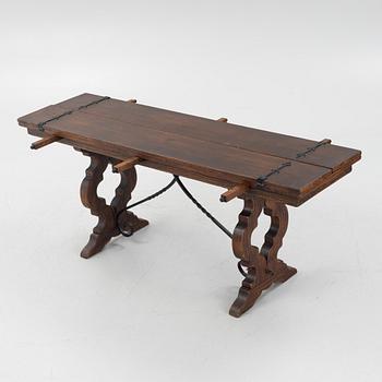 Dining table, likely Spain, second half of the 20th century.