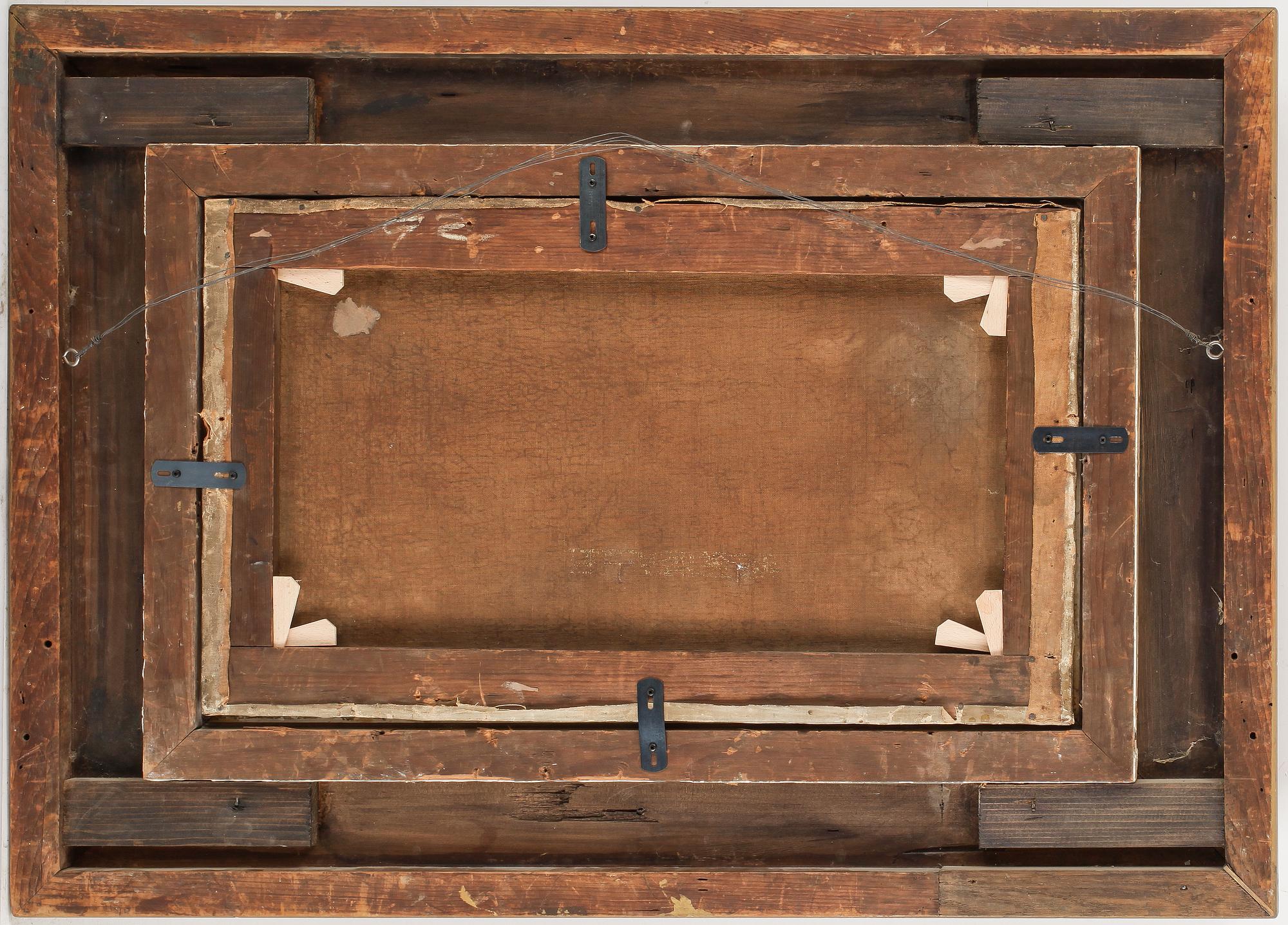 LOUIS BOSWORTH HURT, olja på duk, signerad.