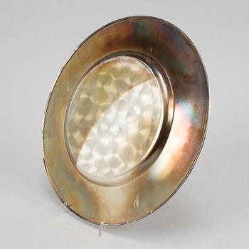 31 swedish silver dishes with engraving, including K Anderson, Stockholm 1927.