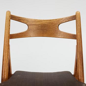 Hans J. Wegner, four model CH-29 chairs Carl Hansen & Søn, mid-20th century.