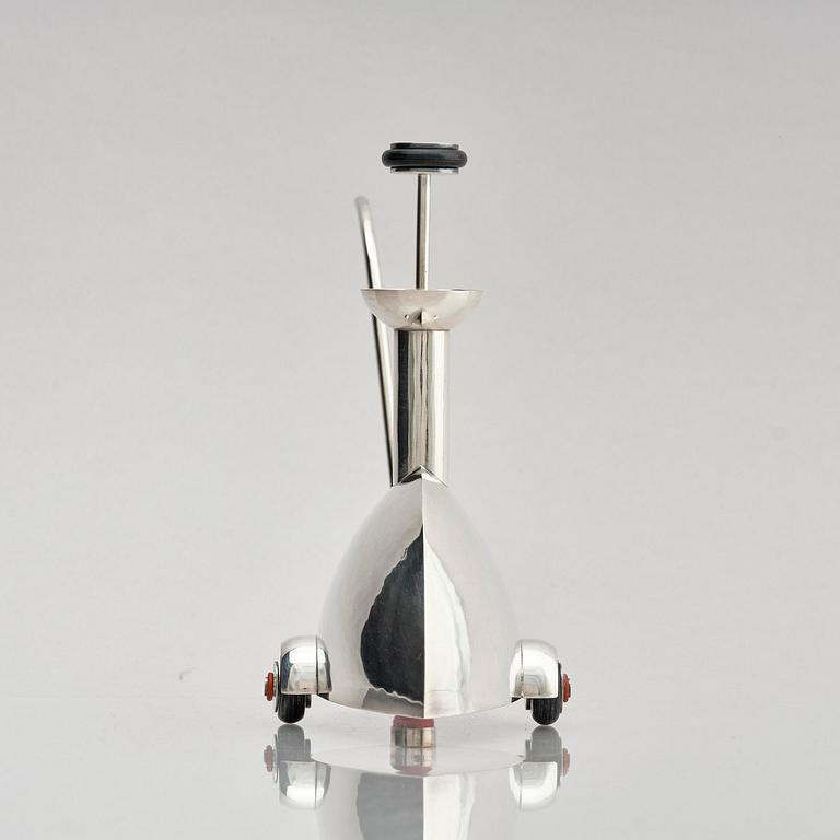 Mats Eskils, kanna "DropStop", sterlingsilver, Stockholm, 1999.