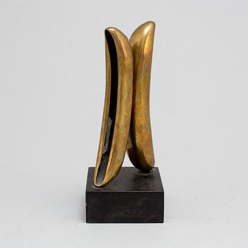 SIGURD PERSSON, a brass sculpture, signed SIGP.