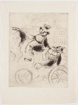 MARC CHAGALL, 21 st etsningar ur upplagan om 50 exemplar på Japan-papper, 1923-1948, (publicerad av Teriade, Paris 1948).