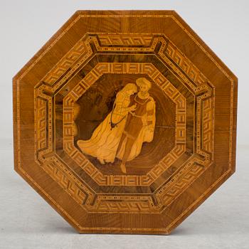 a neo rennaissance table from the late 1800's, possibly from Italy.