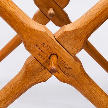 HANS J WEGNER a Danish mid-20th century 'PP35' tray table for  Andreas Tuck.