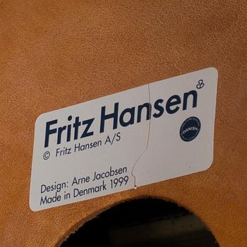 ARNE JACOBSEN, a "Egg" chair Fritz Hansen Denmark 1999.