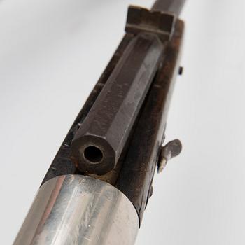 A German Oscar Will "Bugelspanner" air rifle, first half of 20th Century.