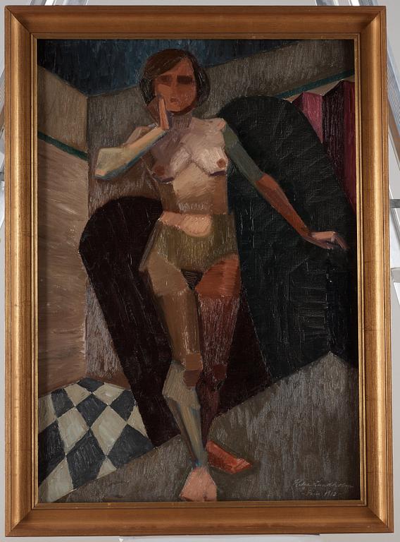 Helge Lundholm, Cubist model.