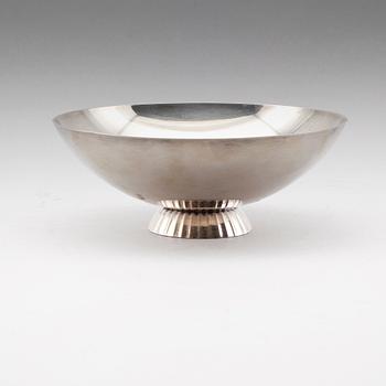 SKÅL PÅ FOT, silver, Sigvard Bernadotte, Georg Jensen, Danmark.