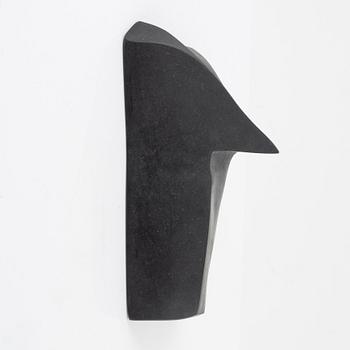Björn Selder, sculpture, unsigned, diabase.