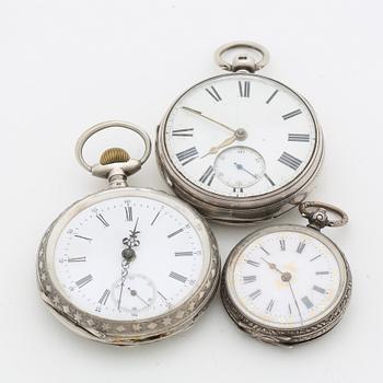 3 PCS OF POCKET WATCH,
