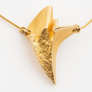 Lapponia, necklace, 18K gold, Finland 1977.