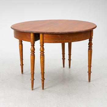 Matbord, 1800-talets slut.