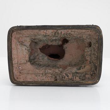 Buddha, brons, Kina, Mingstil, 1900-talets andra hälft.