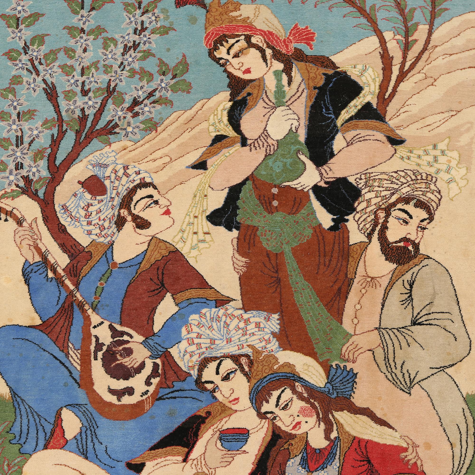 MATTA, Isfahan, old, 155x111 cm.