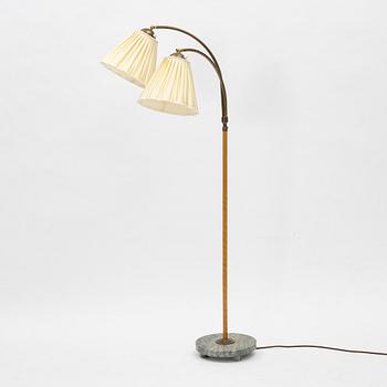 Floor lamp, "Swedish Modern", 1940s.