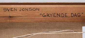 Sven Jonson, ”Gryende dag”.