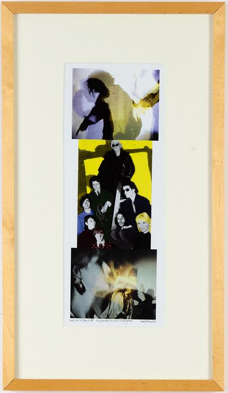 Ronald Nameth, photograph from Exploding Plastic Inevitable signed and numbered AP.