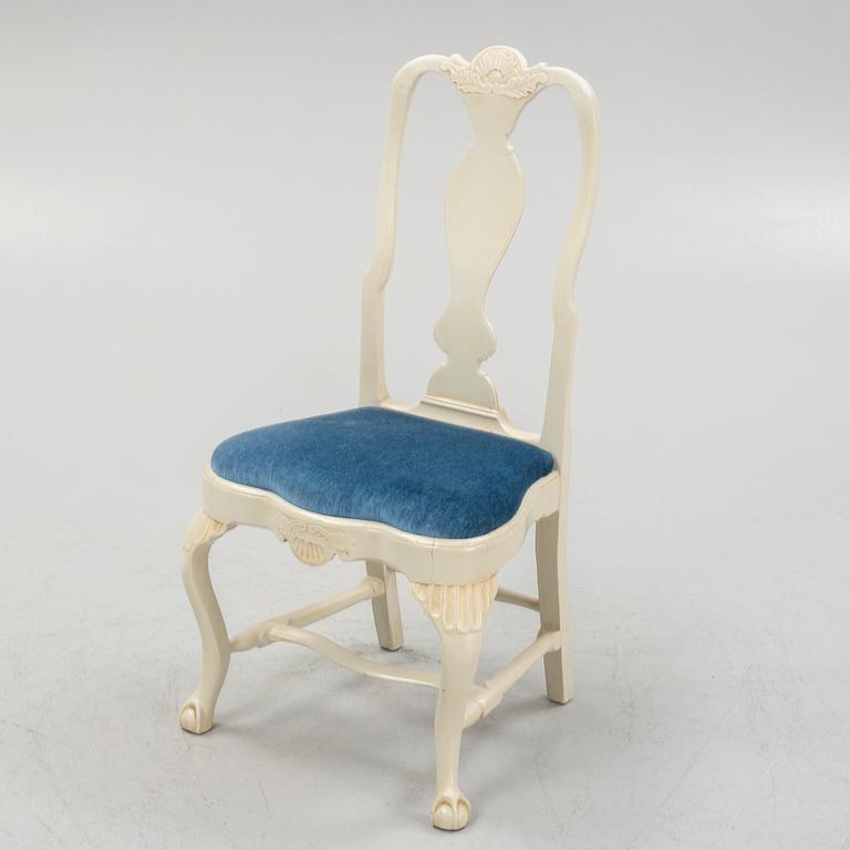 Four 18th Century Chairs.
