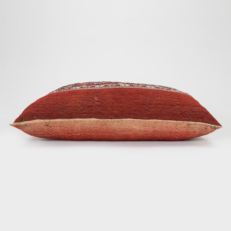 A Turkmen Yomud cushion/ bag front, presumably antique.