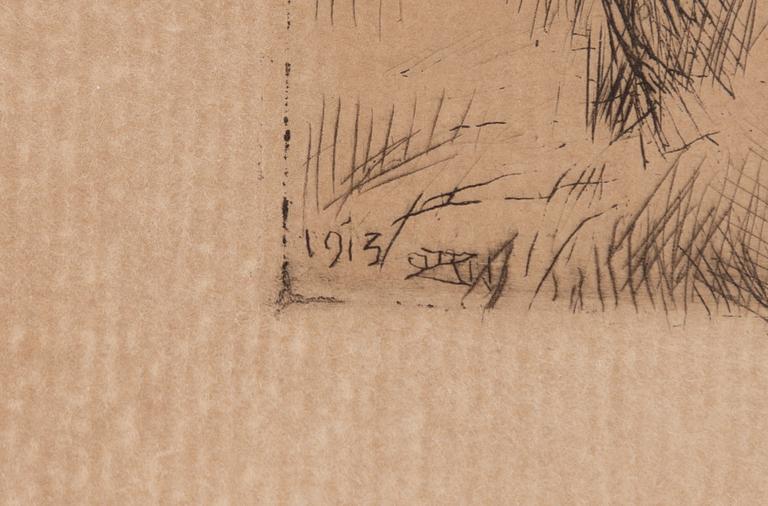 Anders Zorn, "Ett brev".