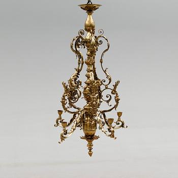 LJUSKRONA, Frankrike, 1900-talets första hälft. Höjd 109 cm.