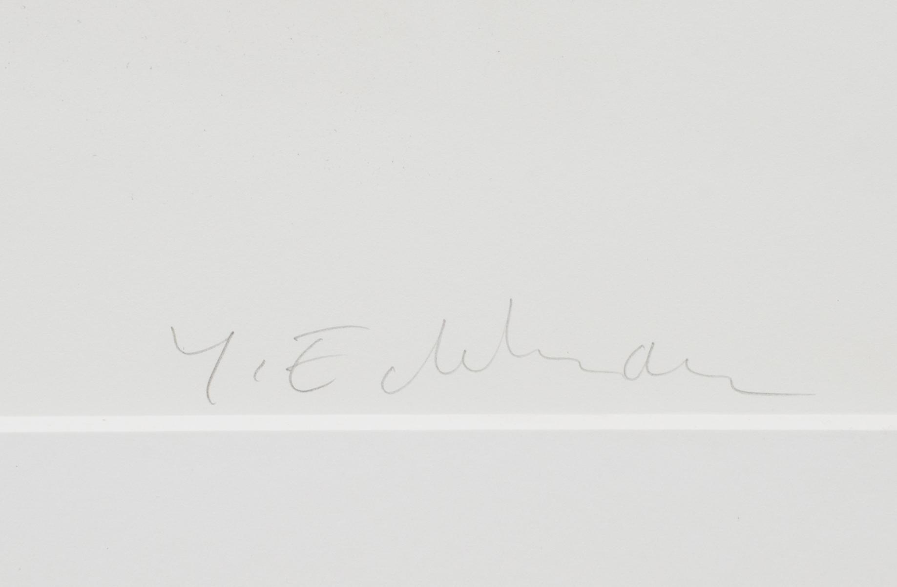 YRJÖ EDELMANN, färglitografi, signerad och numrerad.