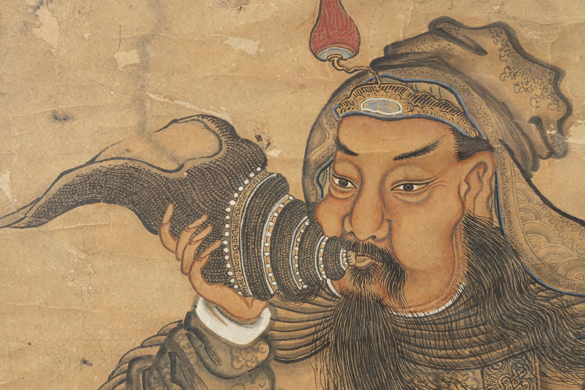 Unidentified artist, Zhao Gongming, late Qing dynasty/circa 1900.