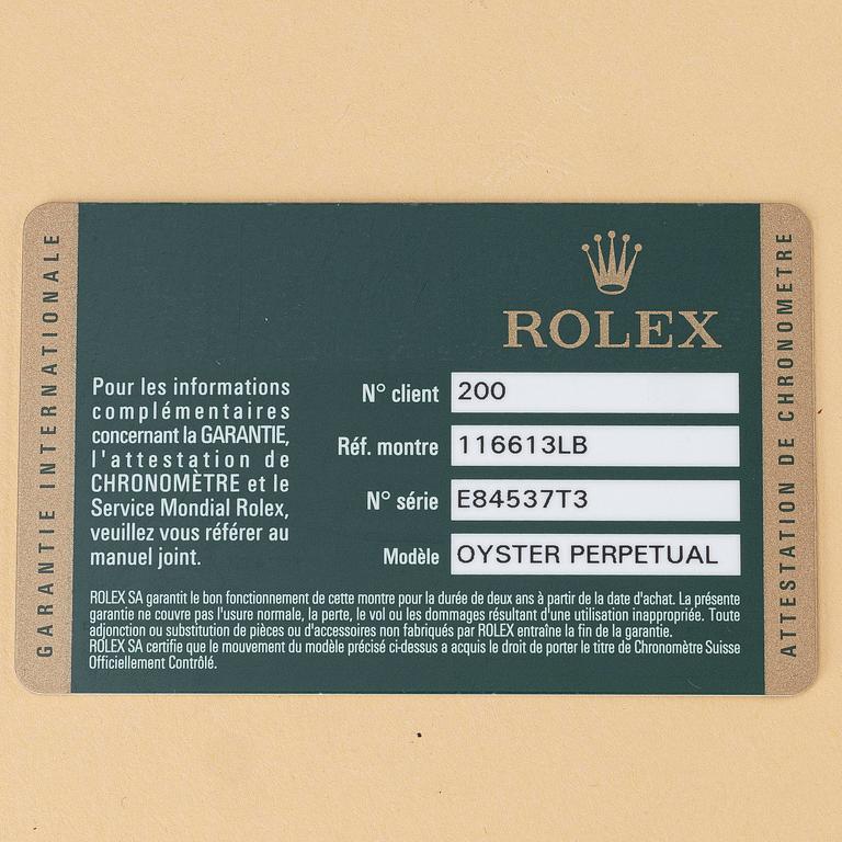 Rolex, Submariner, "Bluesy", ca 2014.