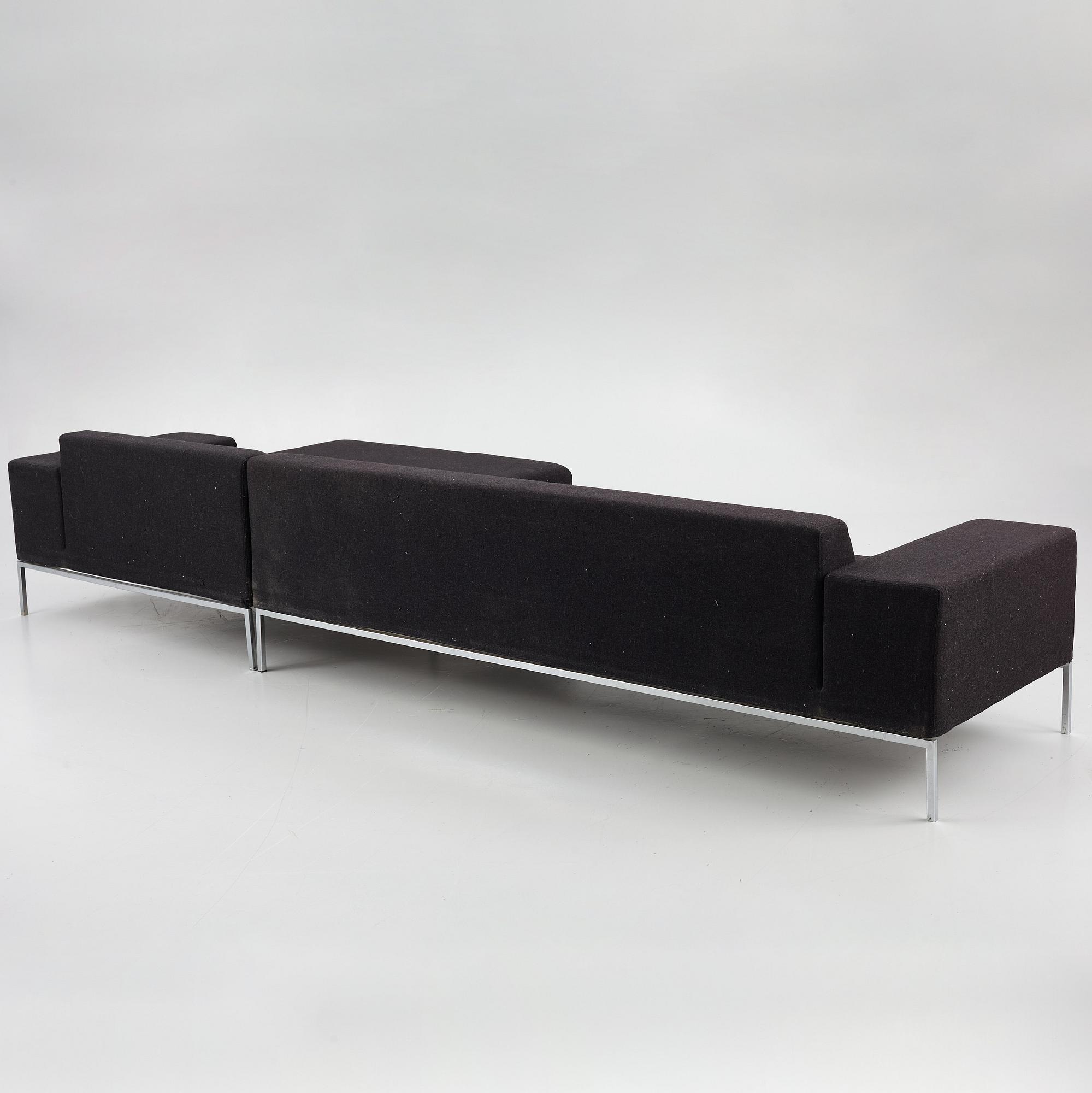 Eero Koivisto, a 'Hockney' sofa with divan, David Design, around 2000.