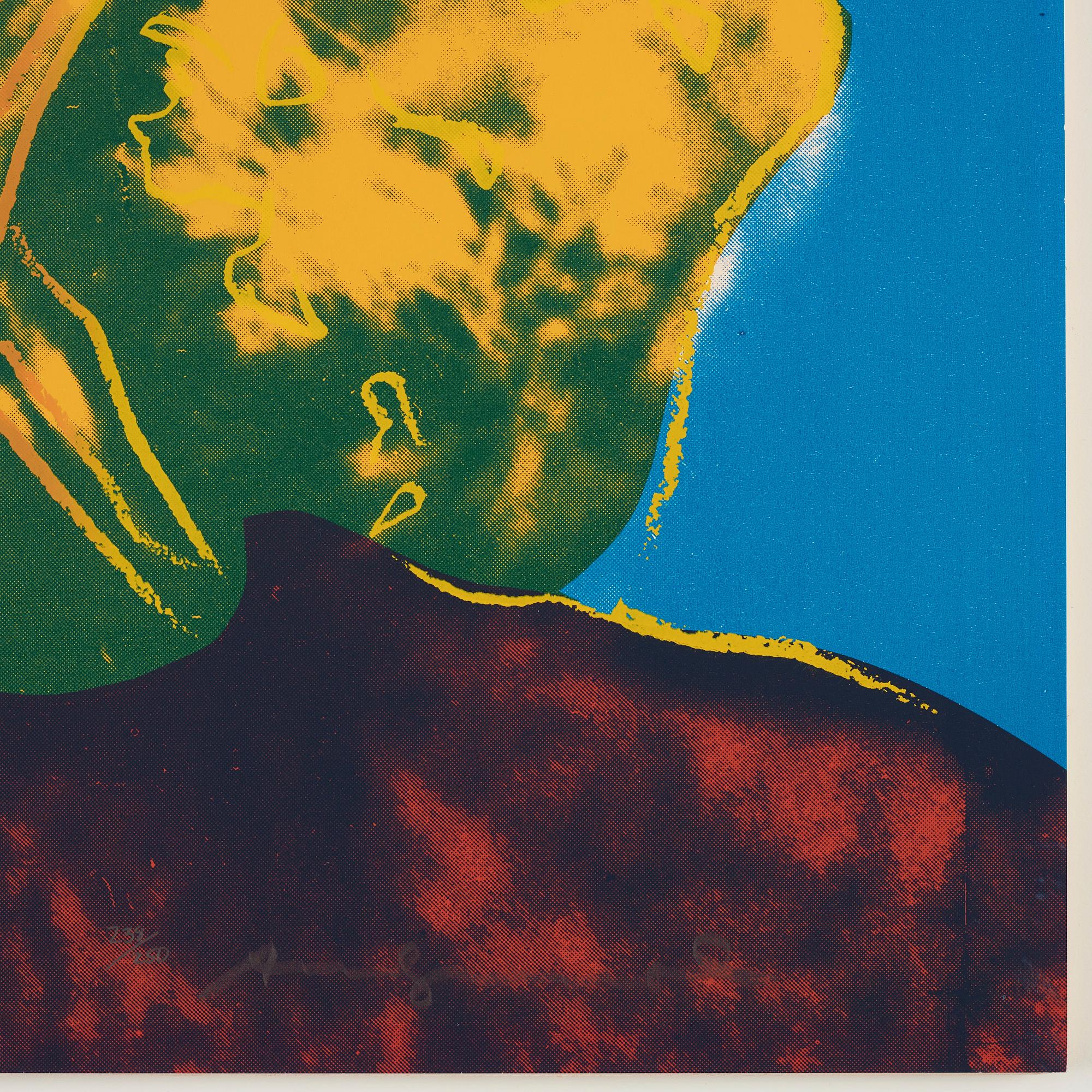 Andy Warhol, "With Hat", ur: "Three portraits of Ingrid Bergman".