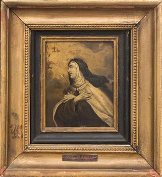 FLAMLÄNDSK KONSTNÄR, troligen, olja på kopparplåt, 1600-tal.