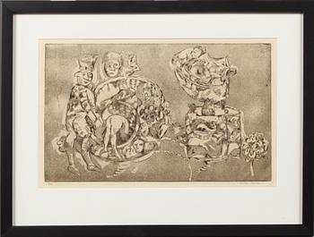 ENDRE NEMES, litografi, signerad och numrerad 2/50.