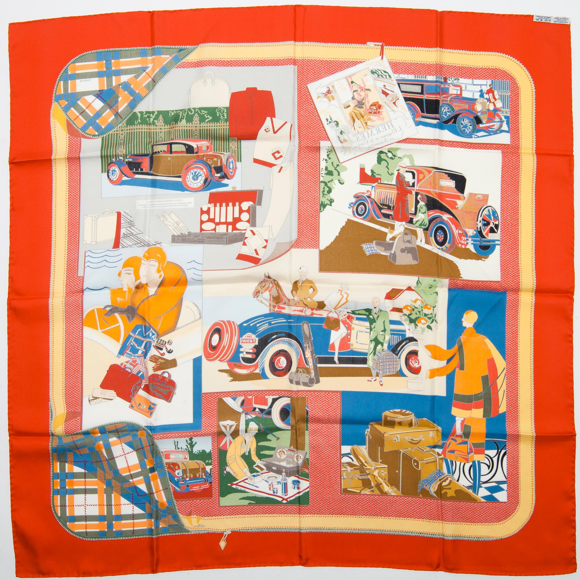 SCARF, "L'Elégance et le Confort en Automobile", Hermès.