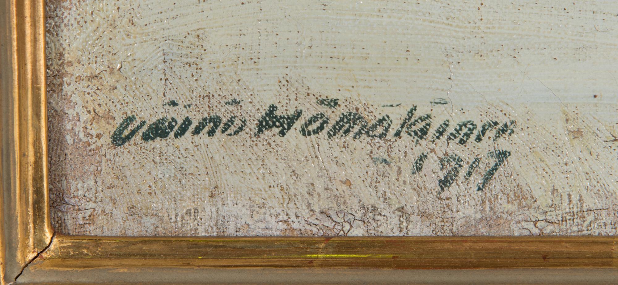 Väinö Hämäläinen, Vinterlandskap.