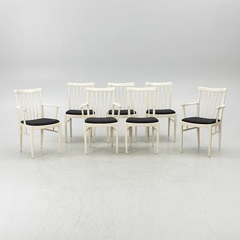 Carl Malmsten, an eight part dining group, "Herrgården", Åfors, second half of the 20th century.