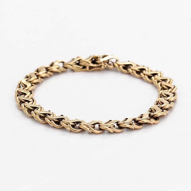 Armband, 14K guld.