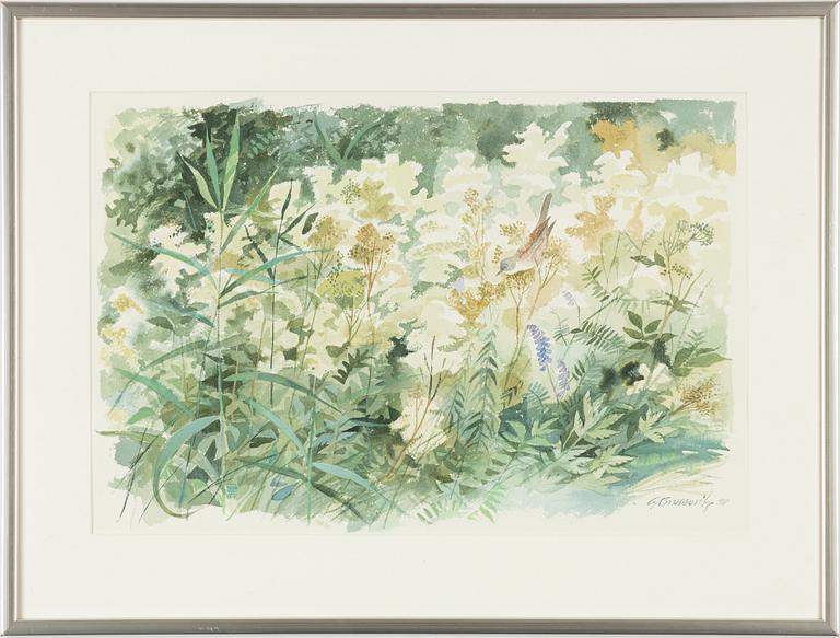 Gunnar Brusewitz, Sommaräng med näktergal.